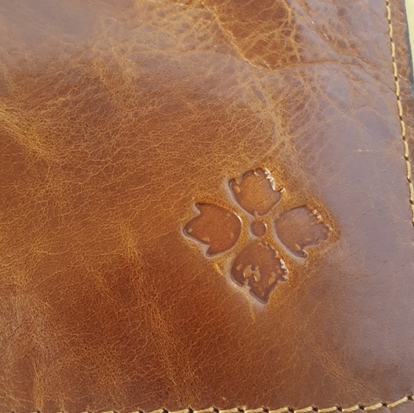 Patricia Nash Midi Portfolio Cognac 8x10 - fits iPad mini - Picture 5 of 5